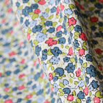 Tecido de Algodão Popeline Liberty Vermelho - Ribes y Casals