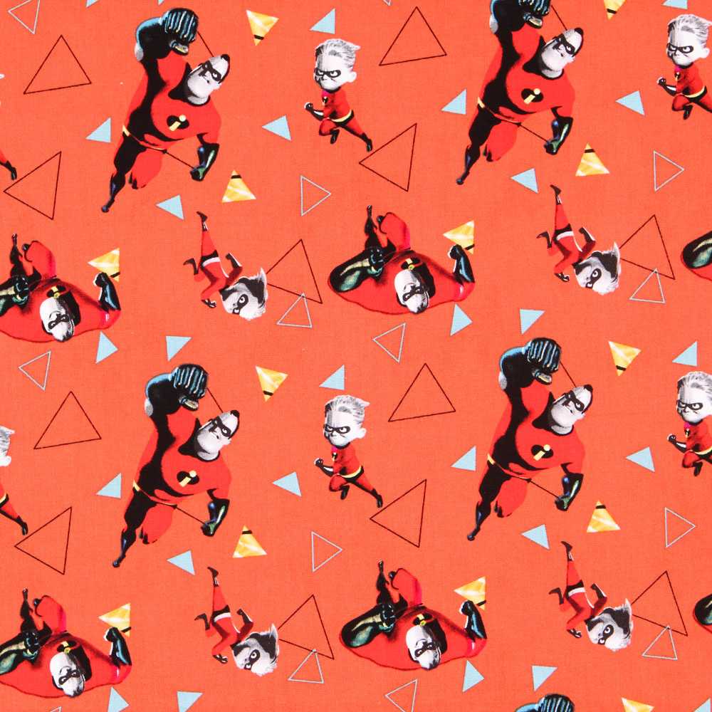 Tecido Popeline Bob Incrível - Ribes y Casals