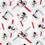 Tecido Popeline Os Incríveis Violeta - Ribes y Casals