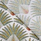 Tecido de Algodão Popeline Madagascar Branca - Ribes y Casals