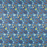 Tecido de Algodão Popeline México Azul - Ribes y Casals