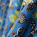 Tecido de Algodão Popeline México Azul - Ribes y Casals