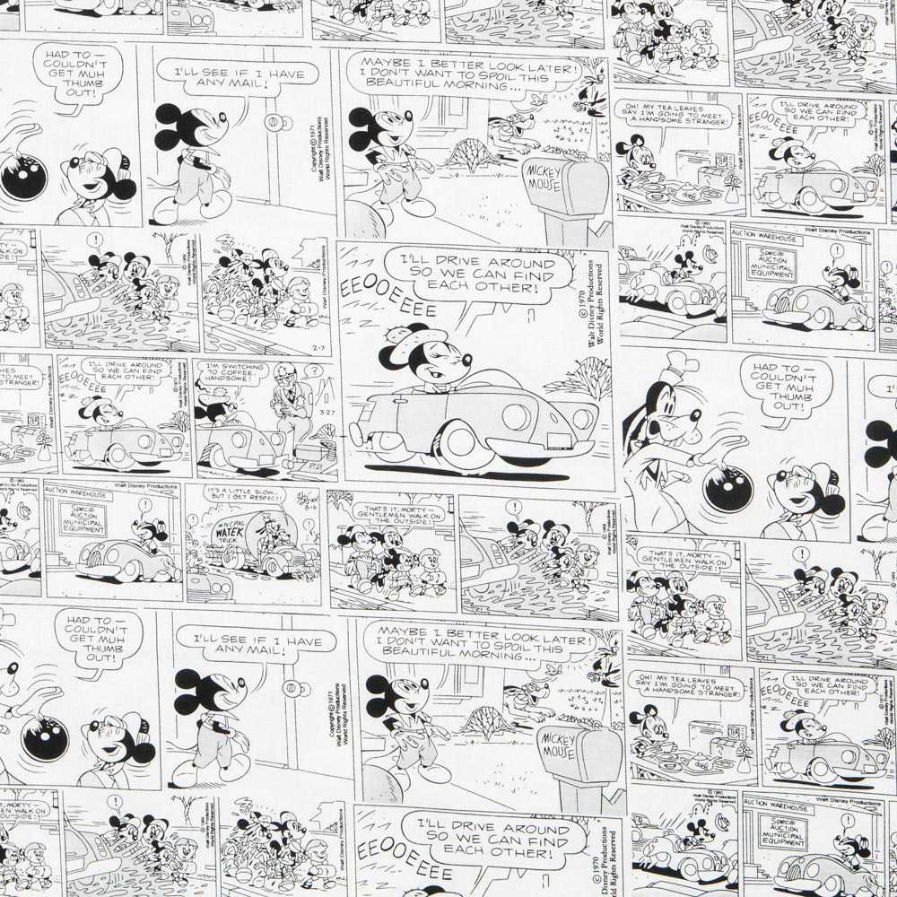 Tecido Algodão Mickey Mouse - Ribes y Casals