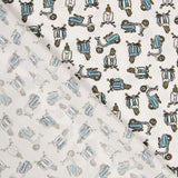 Popeline de Algodão Motorcycle - Ribes y Casals