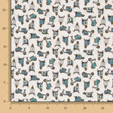 Popeline de Algodão Motorcycle - Ribes y Casals