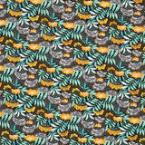 Tecido de Algodão Popeline Nagoya Ocre - Ribes y Casals