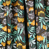 Tecido de Algodão Popeline Nagoya Ocre - Ribes y Casals