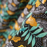 Tecido de Algodão Popeline Nagoya Ocre - Ribes y Casals