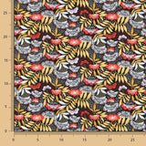 Tecido de Algodão Popeline Nagoya Vermelho - Ribes y Casals