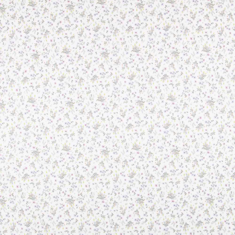 Popeline de Algodão Orgânico Bouquet - Ribes y Casals