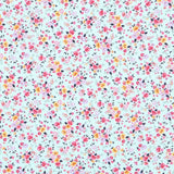 Popeline de Algodão Orgânico Cretona Azul - Ribes y Casals