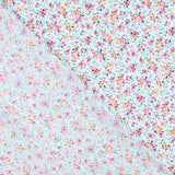 Popeline de Algodão Orgânico Cretona Azul - Ribes y Casals