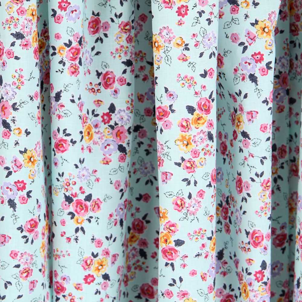 Popeline de Algodão Orgânico Cretona Azul - Ribes y Casals