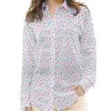 Popeline de Algodão Orgânico Cretona Azul - Ribes y Casals