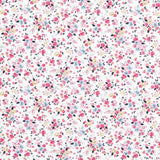 Popeline de Algodão Orgânico Cretona Rosa - Ribes y Casals