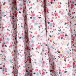 Popeline de Algodão Orgânico Cretona Rosa - Ribes y Casals