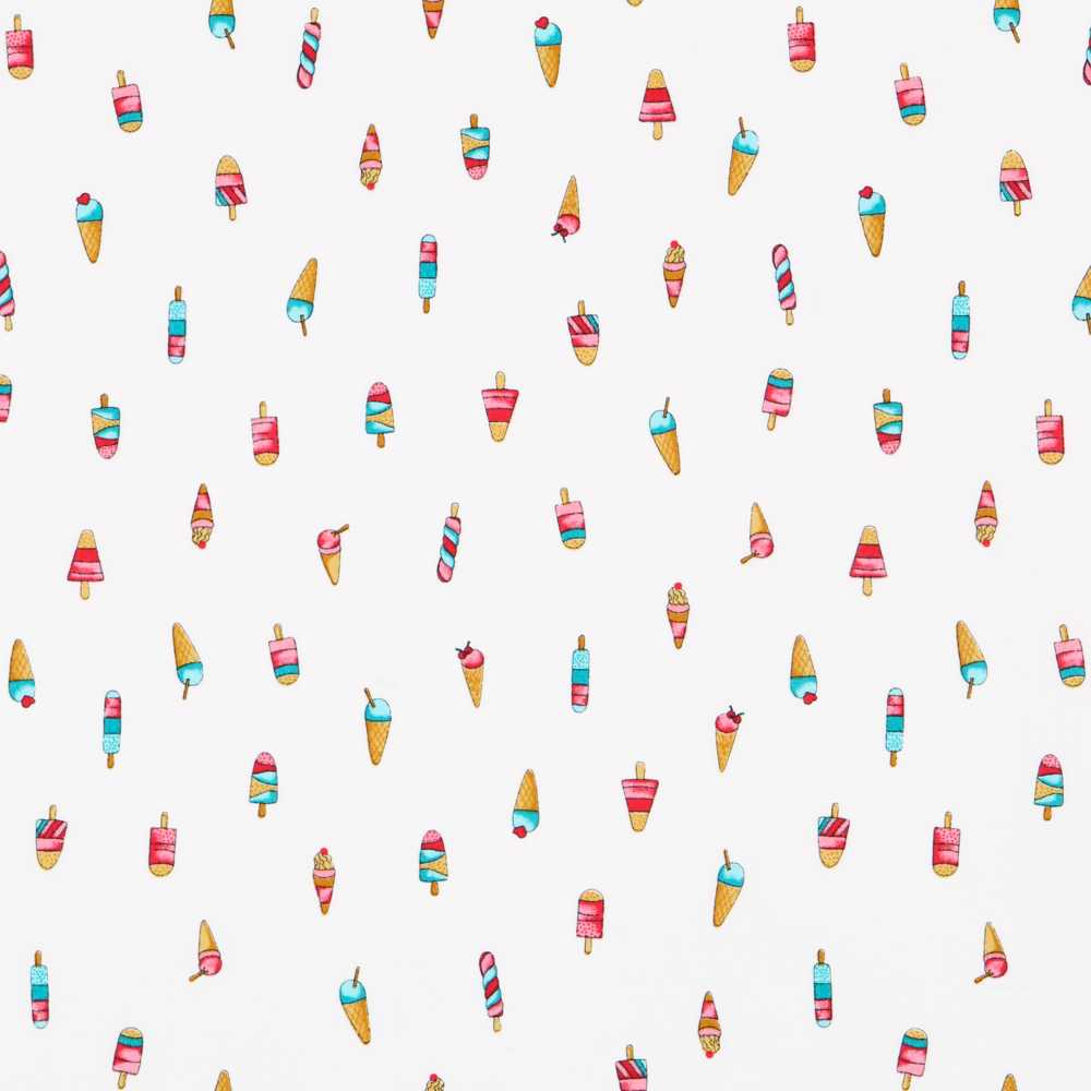 Popeline de Algodão Orgânico Gelatto - Ribes y Casals