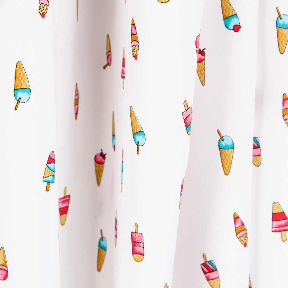 Popeline de Algodão Orgânico Gelatto - Ribes y Casals