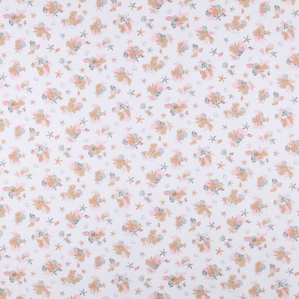 Tecido de Algodão Orgânico Ocean - Ribes y Casals