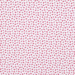 Popeline de Algodão Orgânico Pétalas Rosa - Ribes y Casals