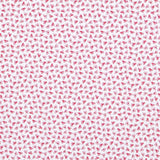 Popeline de Algodão Orgânico Pétalas Rosa - Ribes y Casals