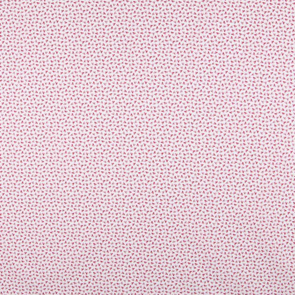 Popeline de Algodão Orgânico Pétalas Rosa - Ribes y Casals