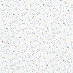 Popeline de Algodão Orgânico Mar Azul - Ribes y Casals