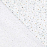 Popeline de Algodão Orgânico Mar Azul - Ribes y Casals