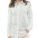 Popeline de Algodão Orgânico Zoo Azul - Ribes y Casals