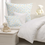 Popeline de Algodão Orgânico Zoo Azul - Ribes y Casals