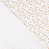 Popeline de Algodão Orgânico Zoo Vermelho - Ribes y Casals