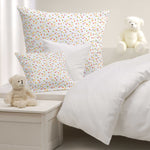 Popeline de Algodão Orgânico Zoo Vermelho - Ribes y Casals