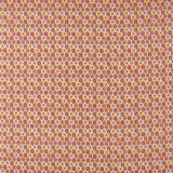 Tecido Popeline de Algodão Plumas Laranja - Ribes y Casals