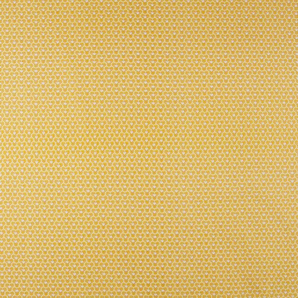 Tecido Popeline de Algodão Puzle Amarelo - Ribes y Casals