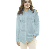 Tecido Popeline de Algodão Puzle Turquesa - Ribes y Casals