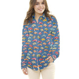 Popeline Deudeuche Petróleo - Ribes y Casals