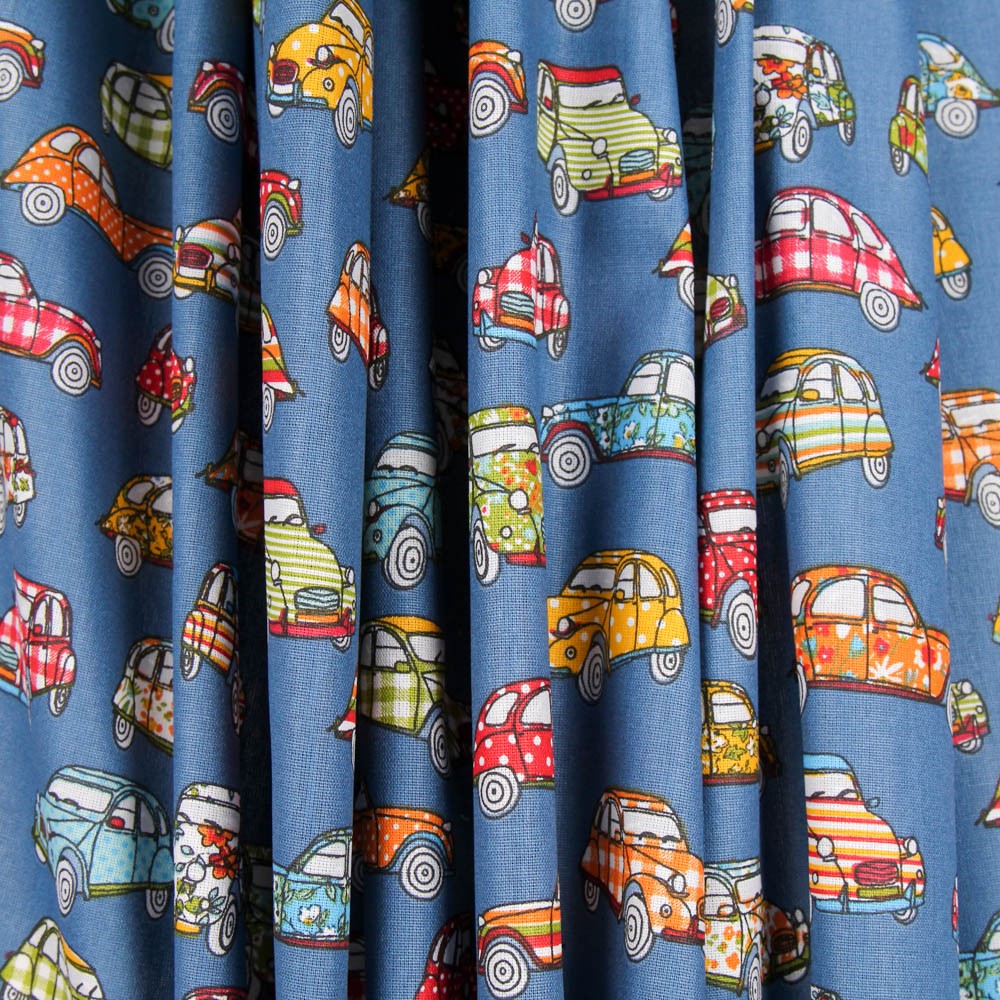 Popeline Deudeuche Petróleo - Ribes y Casals