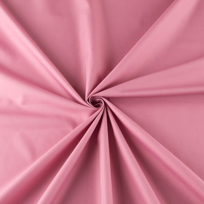 Tecido de Popelina Liso Rosa Pálido - Ribes y Casals