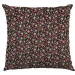 Popeline Floral Cretona Preto - Ribes y Casals