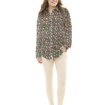 Popeline Floral Cretona Verde - Ribes y Casals