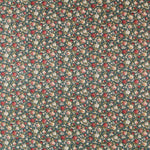 Popeline Floral Cretona Verde - Ribes y Casals