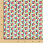 Popeline Floral Multicolorido - Ribes y Casals