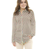 Popeline Floral Multicolorido - Ribes y Casals