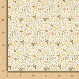 Popeline Florezinhas Amarelo - Ribes y Casals