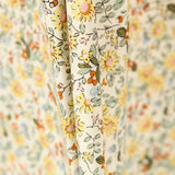 Popeline Florezinhas Amarelo - Ribes y Casals