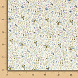 Popeline Florezinhas Verde - Ribes y Casals