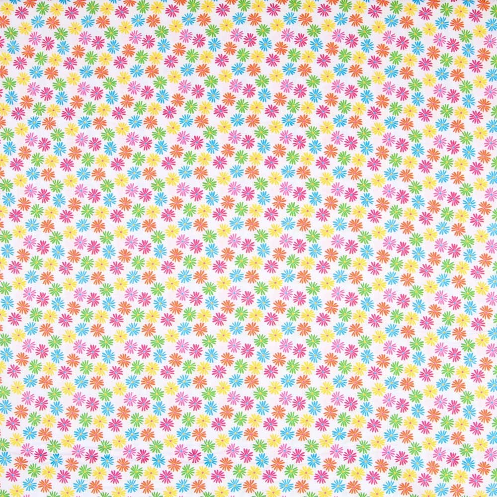 Popeline Flores Multicolorido - Ribes y Casals