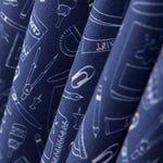 Popeline Hand Made Azul Denim - Ribes y Casals