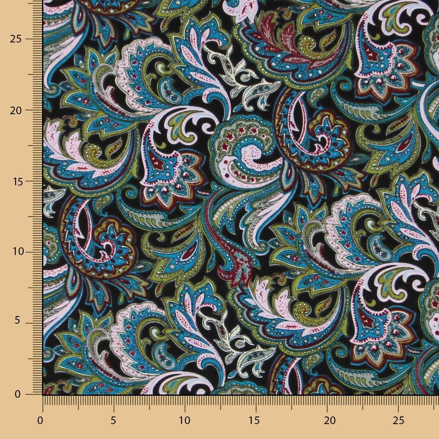 Popeline Istambul Verde - Ribes y Casals