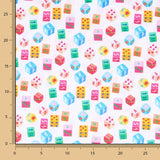 Popeline Brinquedos Branco - Ribes y Casals